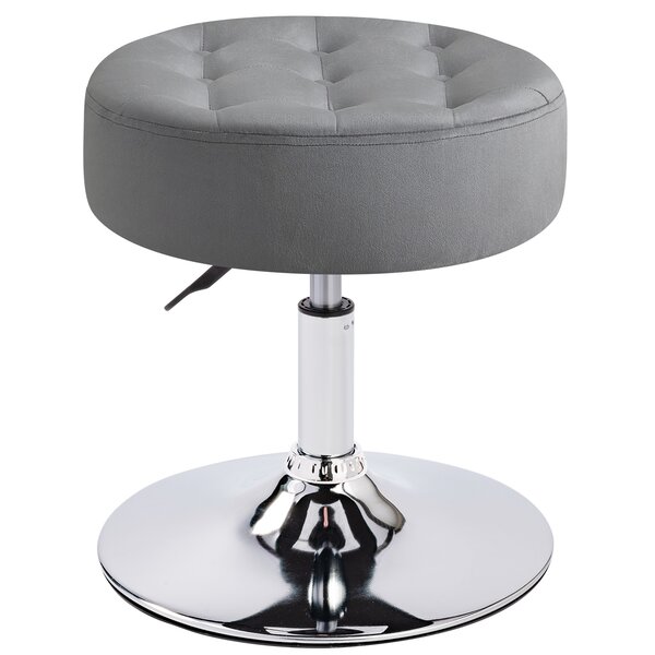 Vanity Stool With Casters Wayfair